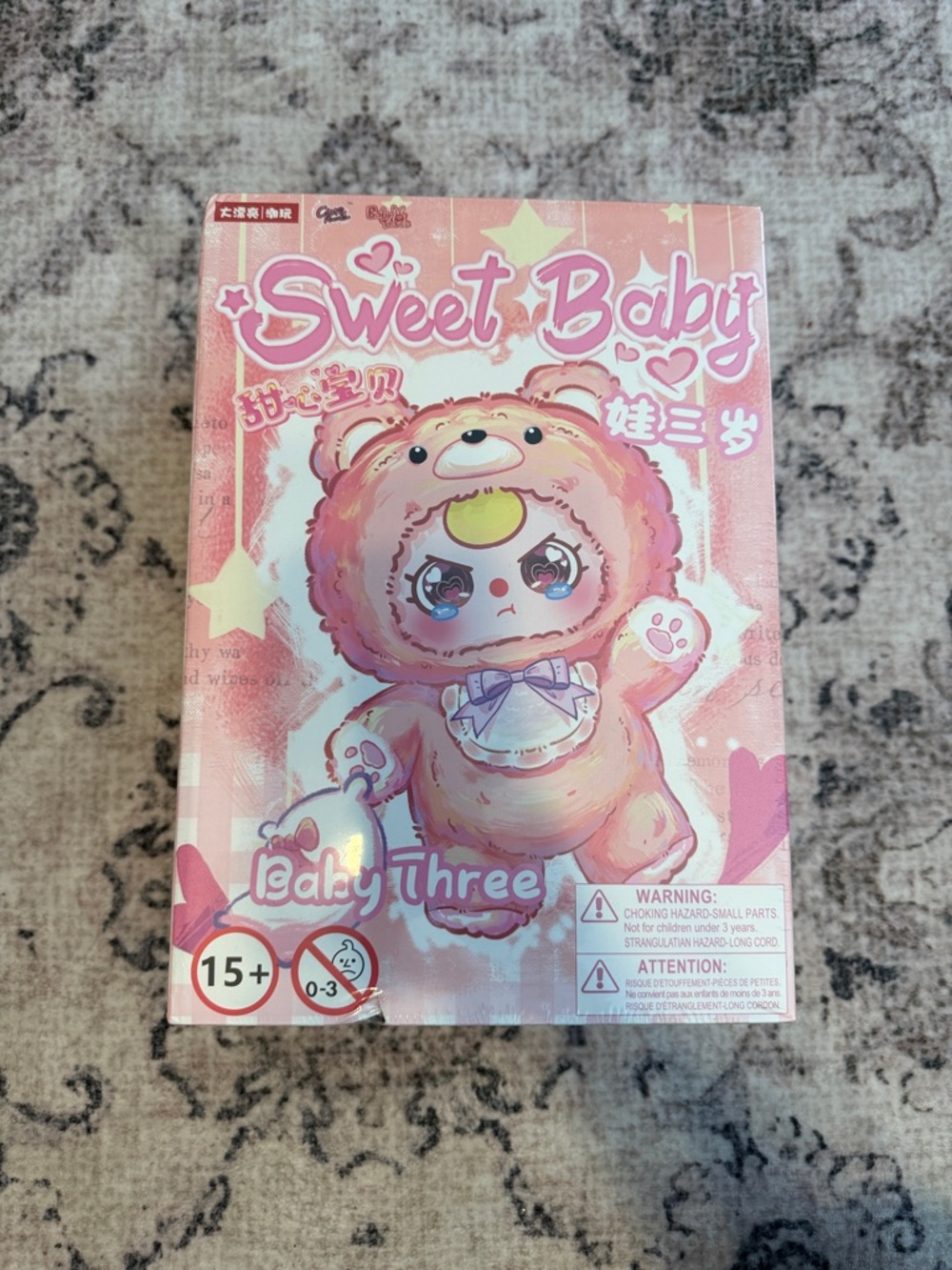 Sweet Baby Baby Three Pink Collectible Box